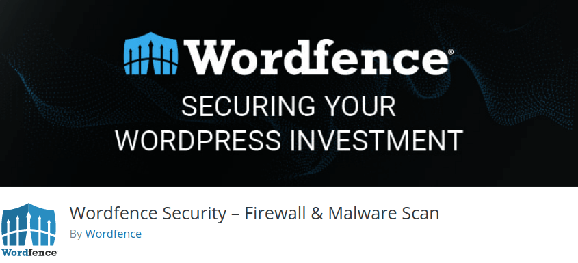 Wordfence Security – Firewall Malware Scan