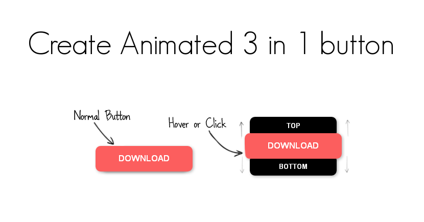 How to Create CSS Animate Button