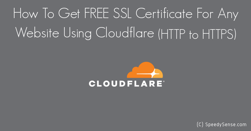 Get Free SSL Certificate For Your Website with Cloudflare