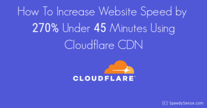 How To Increase Website Speed by 270% In Under 45 Minutes