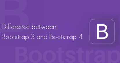 Difference between Bootstrap 3 and Bootstrap 4