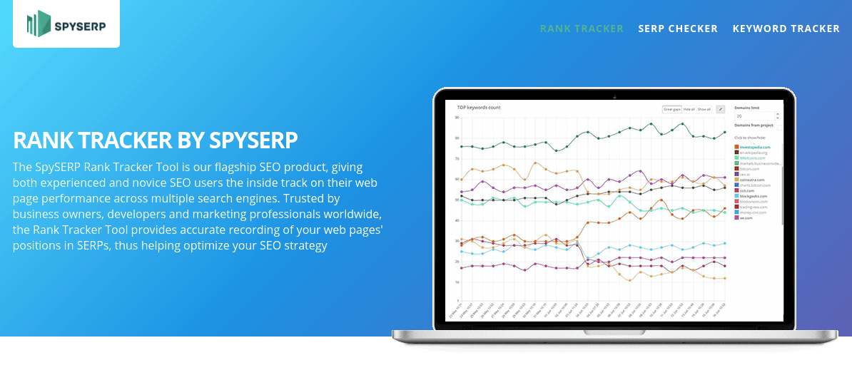 Rank Tracker by SpySERP